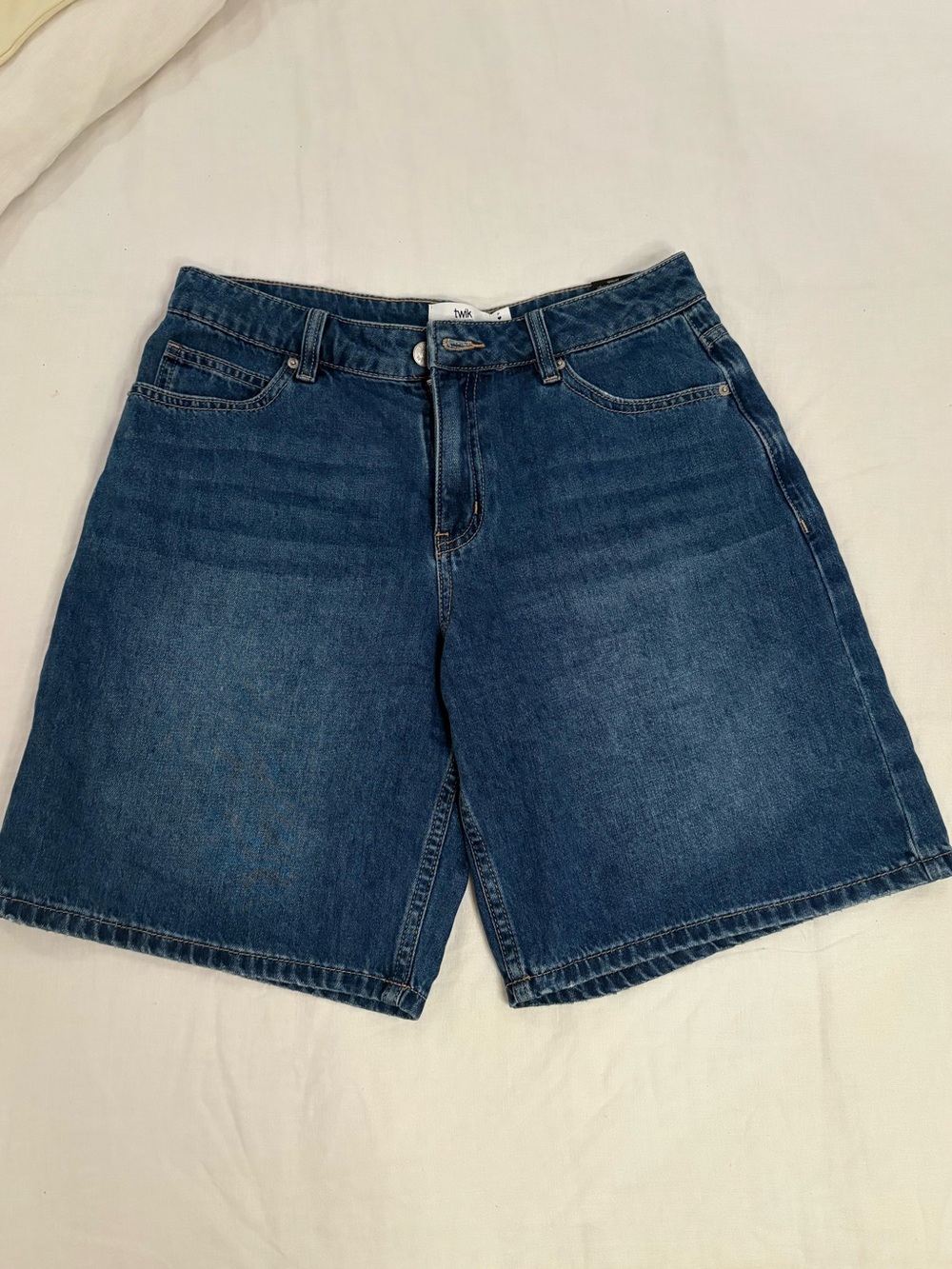 Simons Women’ Denim Jorts in Dark Blue